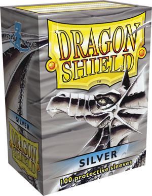 Dragon Shield Silver Matte Sleeves Standard x 100 Dragon Shield Silver Matte Sleeves Standard x 100